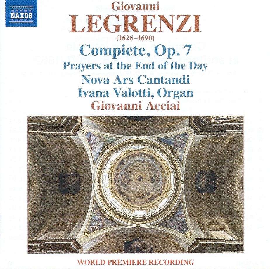 Revelatory Legrenzi: 'Compiete,' Op. 7