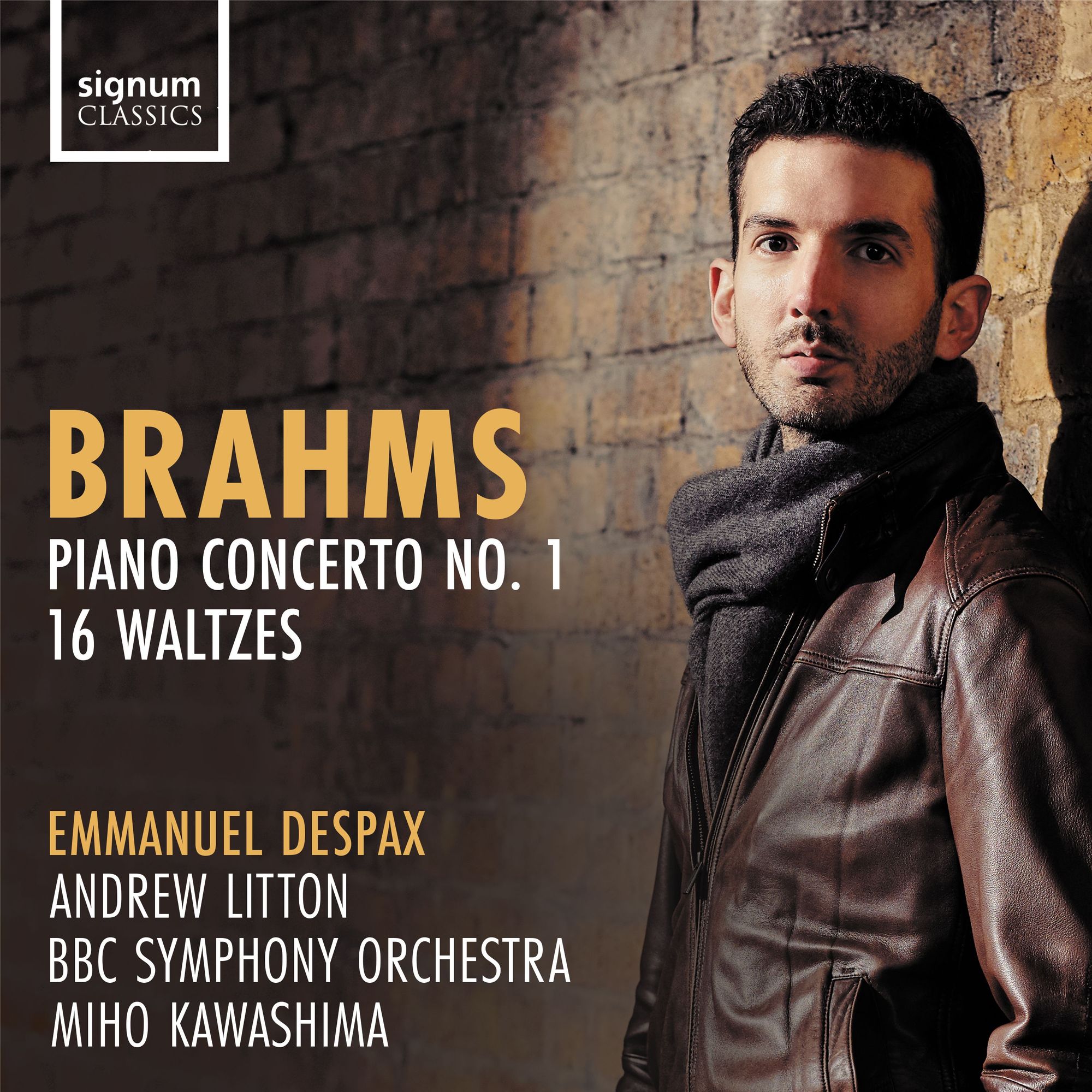 Brahms First Piano Concerto from Emmanuel Despax - plus some Waltzes