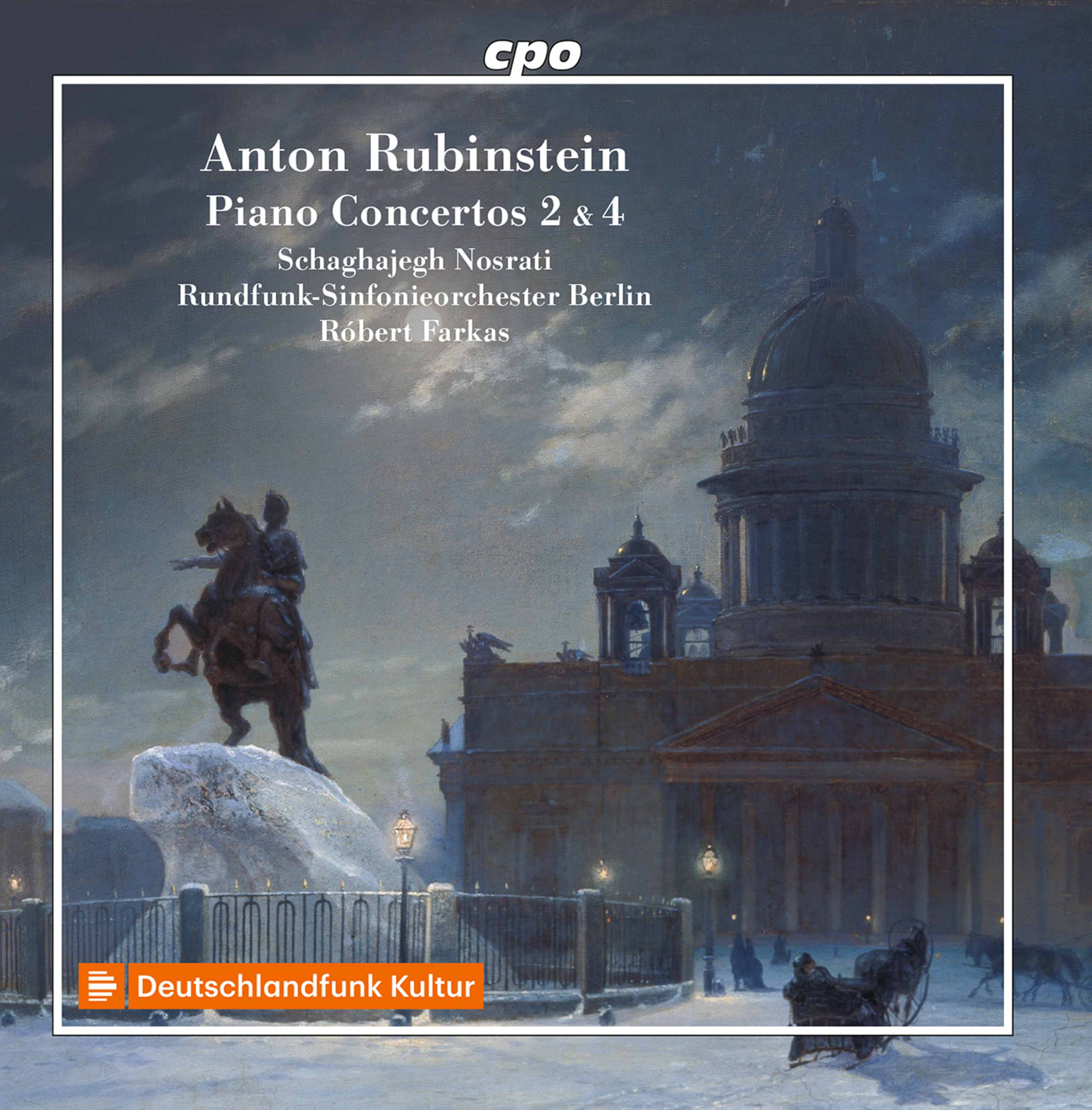 Anton Rubinstein Piano Concertos on cpo