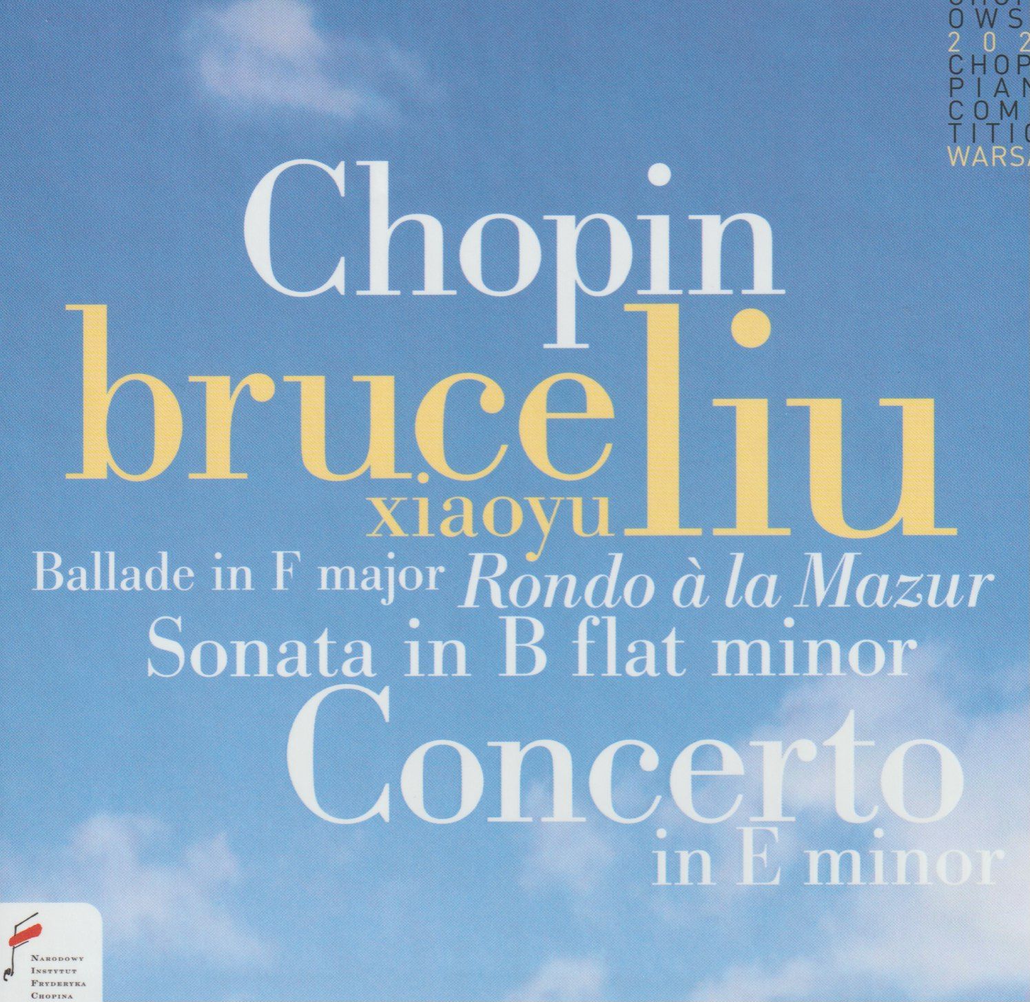 Filling out Bruce Liu's Chopin journey