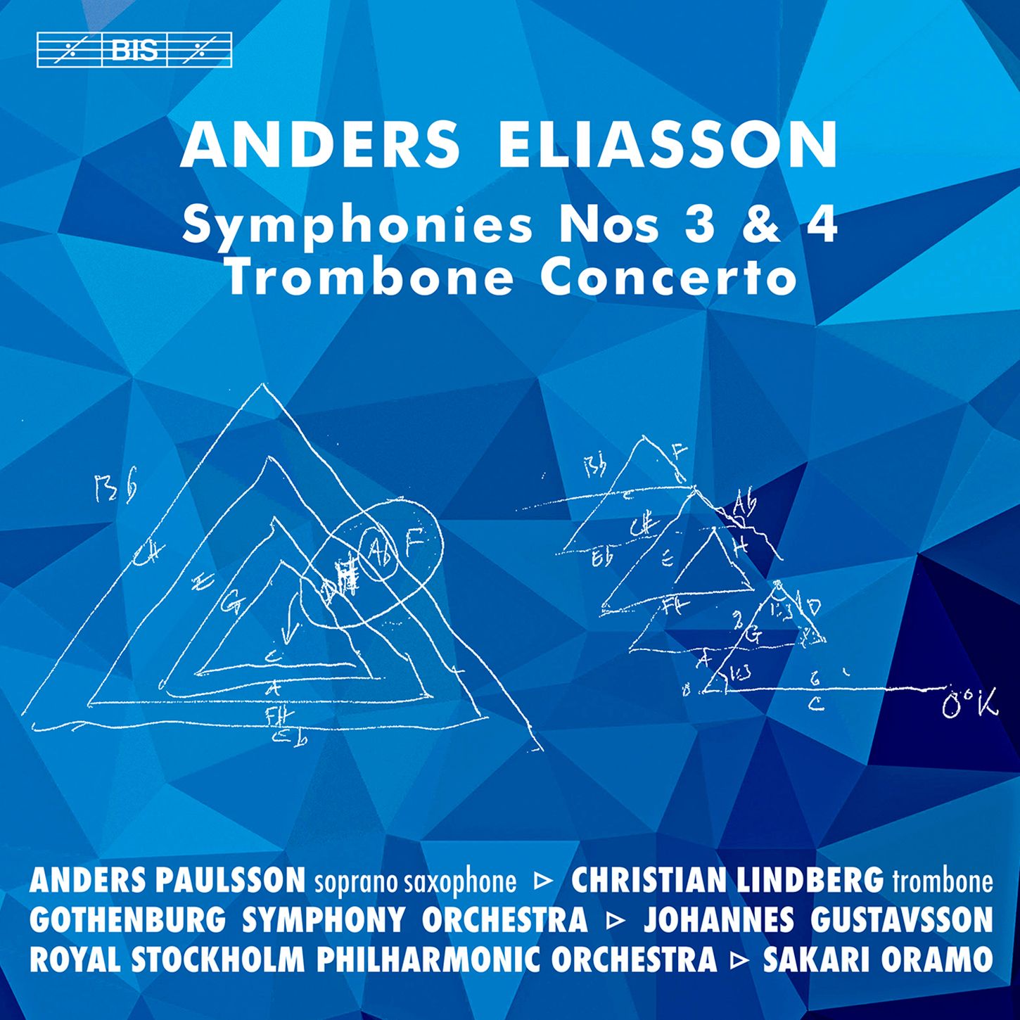 Music is like H20: Eliasson Symphonies & Trombone Concerto on BIS