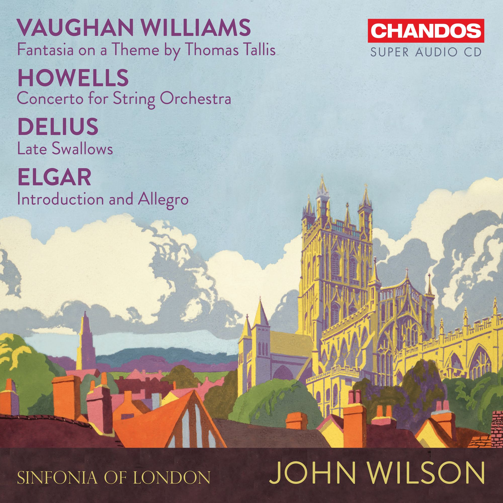 English Works for Strings: Vaughan Williams, Howells, Delius & Elgar