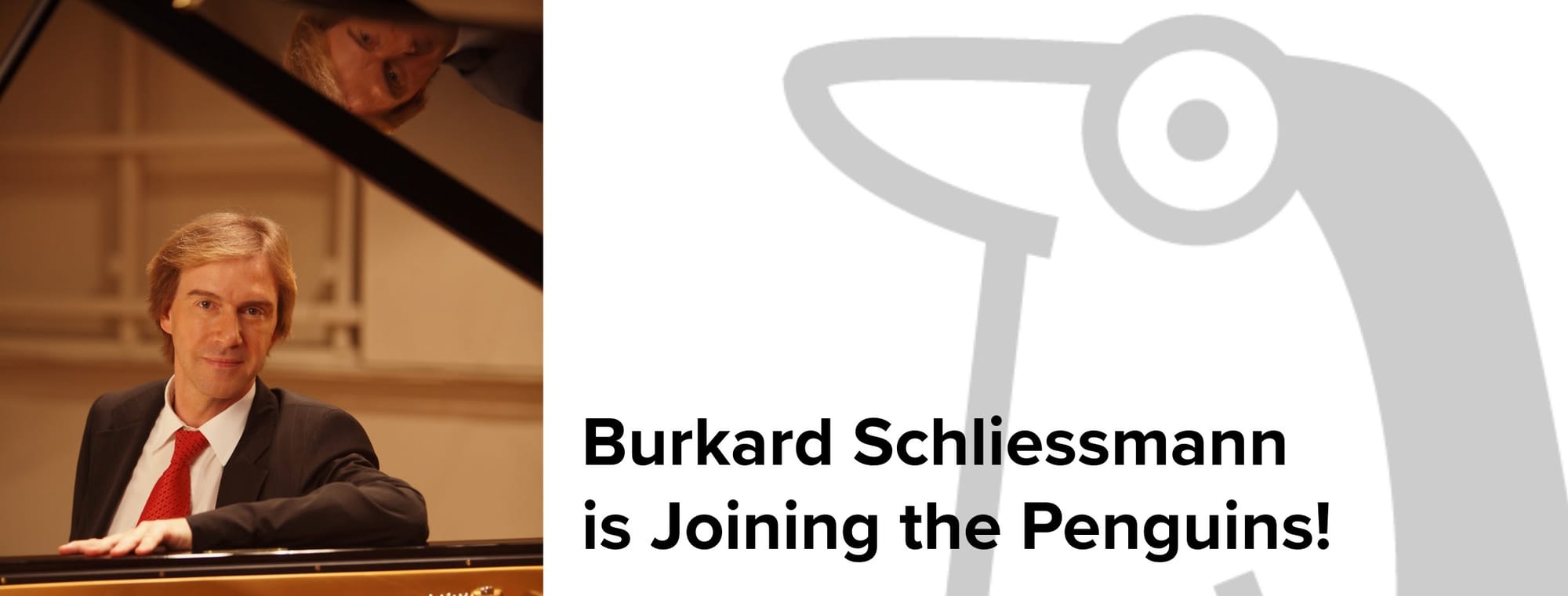 Pianist Burkhard Schliessmann joins Evil Penguin
