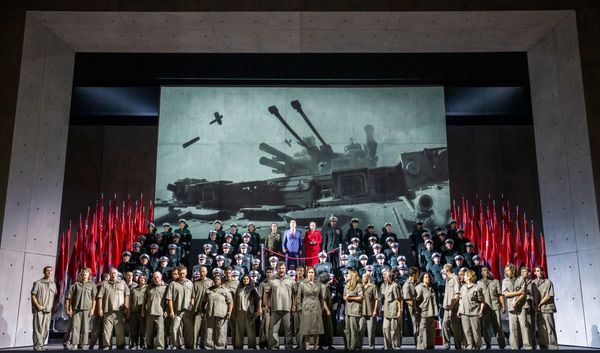 A new production of Verdi's Aida at the Royal Opera House