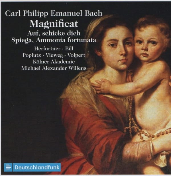 Magnificat! C. P. E. Bach's - plus a Christmas Cantata