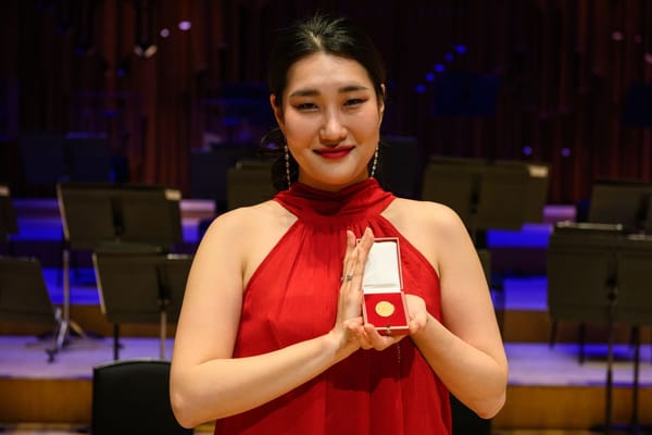 Seohyun Go wins the Guildhall Gold Medal